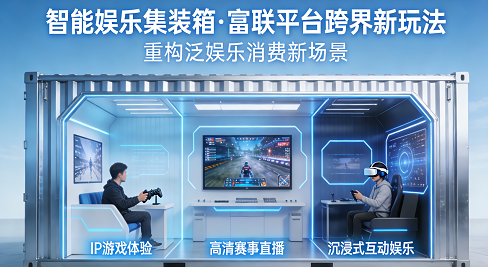 解锁集装箱新玩法！富联平台跨界赋能，重构泛娱乐消费新场景当下